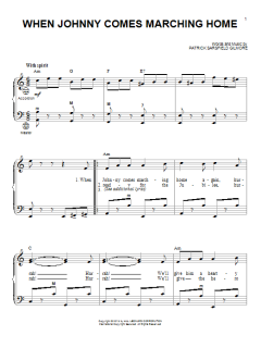 When Johnny Comes Marching Home von Patrick Sarsfield Gilmore (Download) 