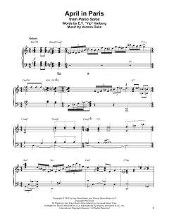 April In Paris von Bud Powell (Download) 