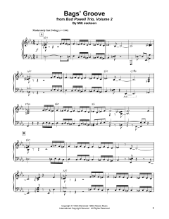 Bags' Groove von Bud Powell (Download) 