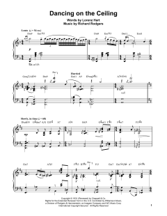 Dancing On The Ceiling von Oscar Peterson (Download) 