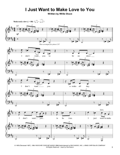 I Just Want To Make Love To You von Foghat (Download) 