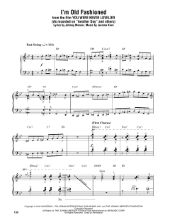 I'm Old Fashioned von Johnny Mercer (Download) 