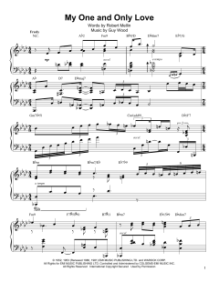 My One And Only Love von Robert Mellin (Download) 