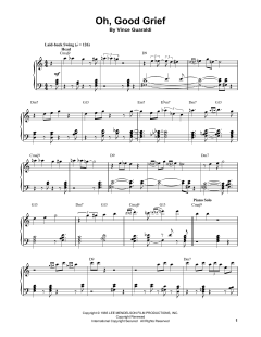 Oh, Good Grief von Vince Guaraldi (Download) 