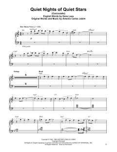 Quiet Nights Of Quiet Stars von Vince Guaraldi (Download) 