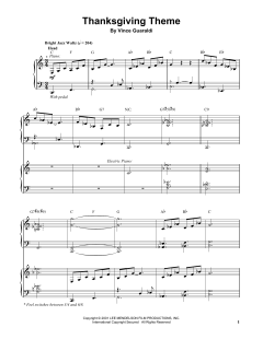 Thanksgiving Theme von Vince Guaraldi (Download) 