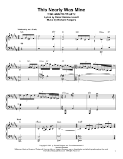 This Nearly Was Mine von Richard Rodgers (Download) 