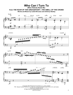 Who Can I Turn To von Oscar Peterson (Download) 