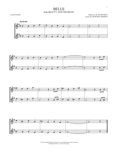Belle von Alan Menken (Download) 