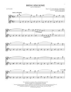 Bring Him Home von Herbert Kretzmer (Download) 