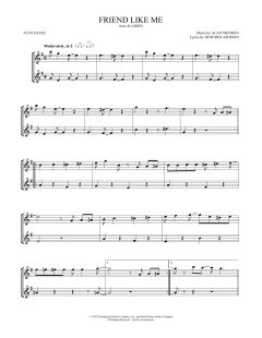 Friend Like Me von Alan Menken (Download) 