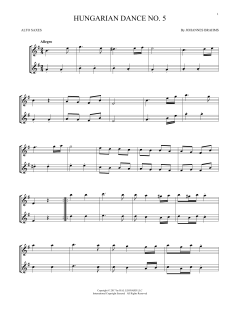 Hungarian Dance No. 5 (Download) 