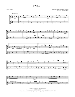 I Will von The Beatles (Download) 