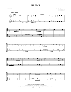 Perfect von Ed Sheeran (Download) 
