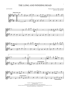 The Long And Winding Road von The Beatles (Download) 