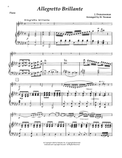 Allegretto Brillante von Jules Demersseman (Download) 