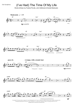 (I've Had) The Time Of My Life von Bill Medley (Download) 