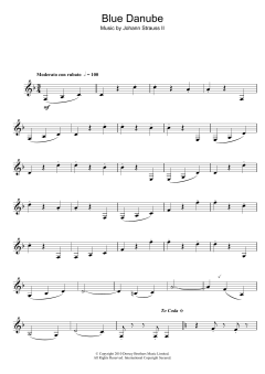 (On The Beautiful) The Blue Danube von Johann Strauss (Sohn) (Download) 