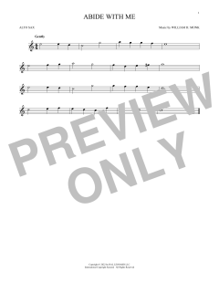 Abide With Me von Henry F. Lyte (Download) 