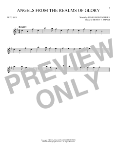 Angels From The Realms Of Glory von James Montgomery (Download) 