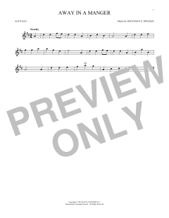 Away In A Manger von John T. McFarland (Download) 