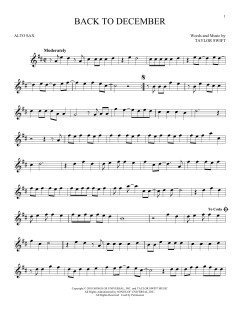 Back To December von Taylor Swift (Download) 