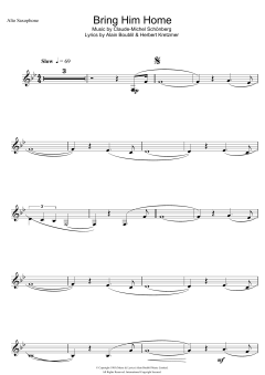 Bring Him Home von Claude-Michel Schönberg (Download) 