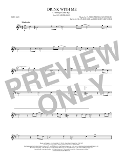 Drink With Me von Alain Boublil (Download) 