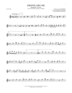 Friend Like Me von Alan Menken (Download) 