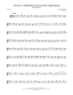 I Want A Hippopotamus For Christmas von Gayla Peevey (Download) 