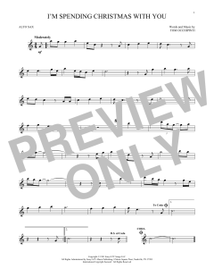 I'm Spending Christmas With You von Tom Occhipinti (Download) 