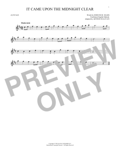 It Came Upon The Midnight Clear von Edmund H. Sears (Download) 