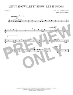 Let It Snow! Let It Snow! Let It Snow! von Jule Styne (Download) 
