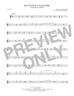 My Funny Valentine von Lorenz Hart (Download) 