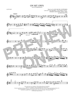 On My Own von Alain Boublil (Download) 