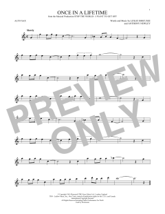 Once In A Lifetime von Anthony Newley (Download) 