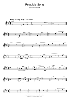 Pelagia's Song von Stephen Warbeck (Download) 