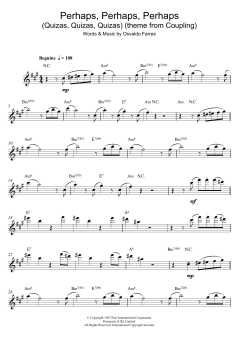 Perhaps, Perhaps, Perhaps von Osvaldo Farres (Download) 