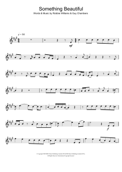 Something Beautiful von Robbie Williams (Download) 
