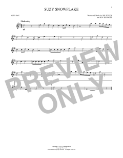 Suzy Snowflake von Sid Tepper (Download) 