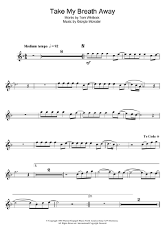 Take My Breath Away von Berlin (Download) 