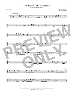 The Heart Of Worship von Matt Redman (Download) 
