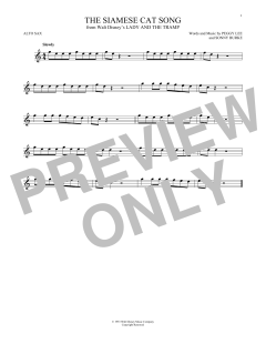 The Siamese Cat Song von Peggy Lee (Download) 