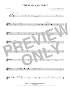 This Nearly Was Mine von Rodgers & Hammerstein (Download) 