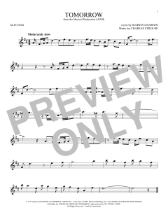 Tomorrow von Martin Charnin (Download) 