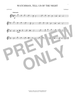 Watchman, Tell Us Of The Night von John Bowring (Download) 