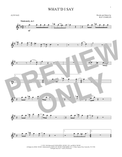 What'd I Say von Ray Charles (Download) 