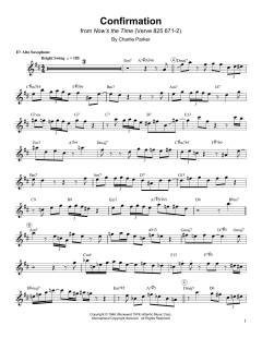 Confirmation von Charlie Parker (Download) 