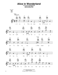 Alice In Wonderland von Bill Evans (Download) 
