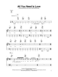 All You Need Is Love von The Beatles (Download) 